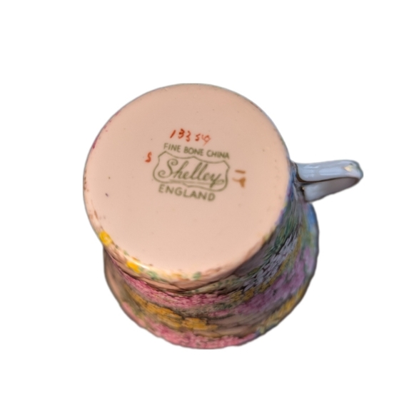 Shelley Fine Bone China Tea Cup - Rock Garden (Chintz) - Picture 3 of 4